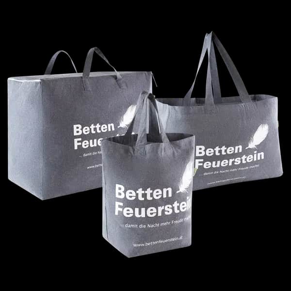 Exklusiv bedruckte Taschen mit Logo