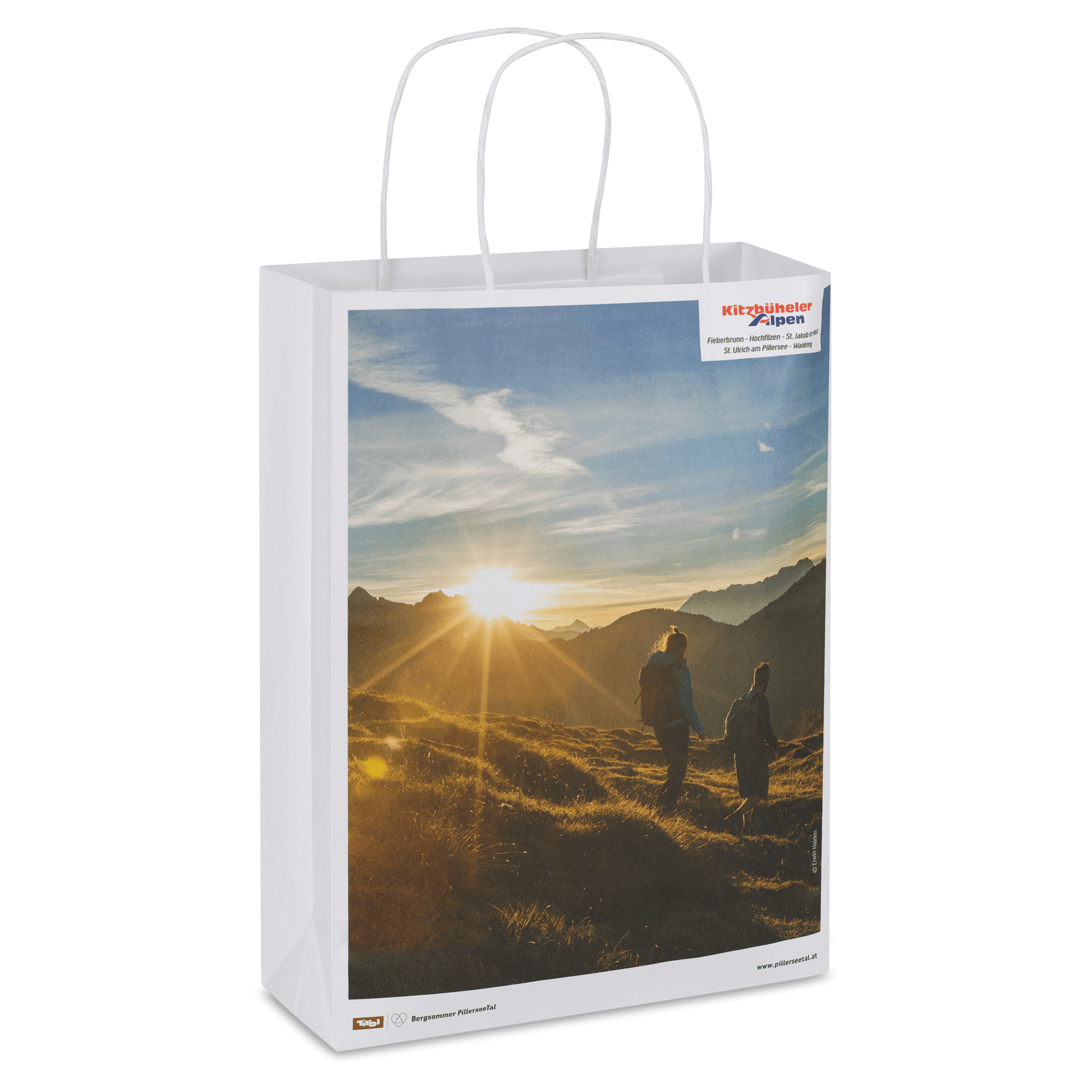 Hochwertige Papiertragetaschen für eine Firmenfeier