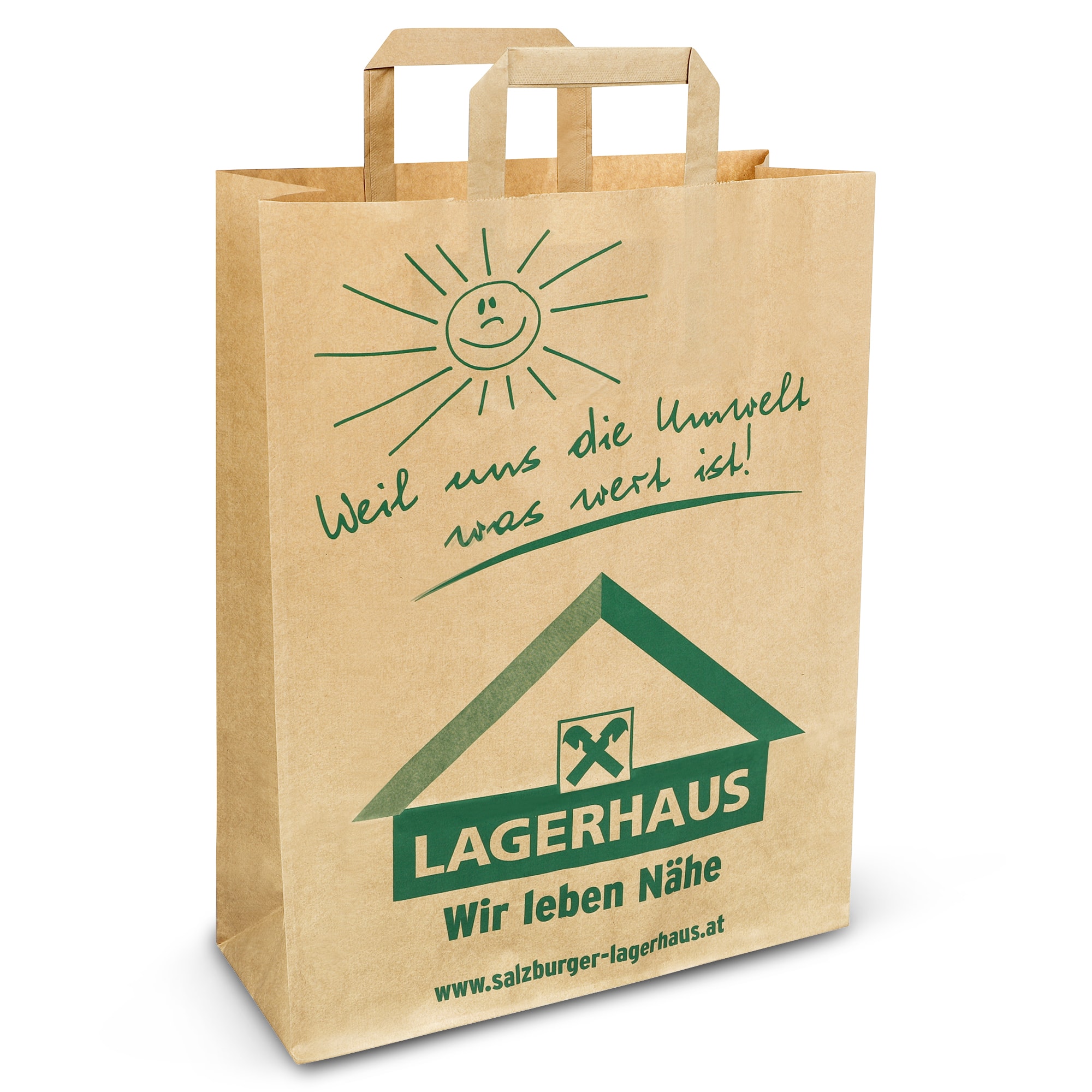 Nachhaltige Papiertaschen für eine Firmenveranstaltung in Österreich